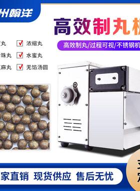 广州翰洋山楂丸制丸机水蜜丸制丸机中成全自动制丸设备