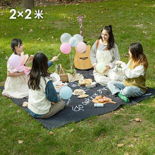 霜山冒险系列野餐垫户外露营野餐布可机洗便携防潮垫郊游野炊地垫