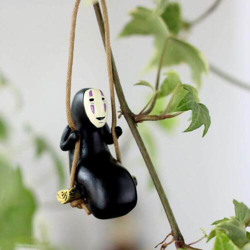 Studio Ghibli Spirited Away No Face Man Figures Toys DIY Dec