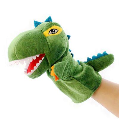 Dinosaur marionette glove puppets hand puppet theater doll t