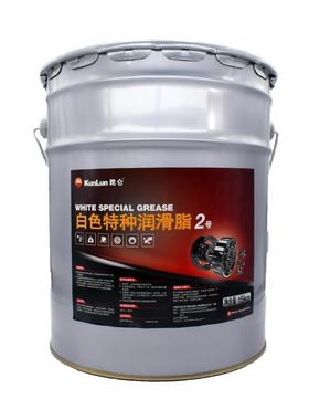 KunLun昆仑白色特种润滑脂2号3号齿轮导轨润滑丝杆轴承白雪油15KG