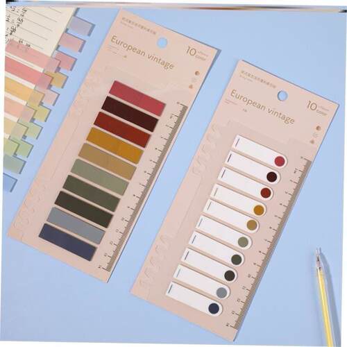 透明款便利贴纸transparent sticky note memo便利贴马卡龙色