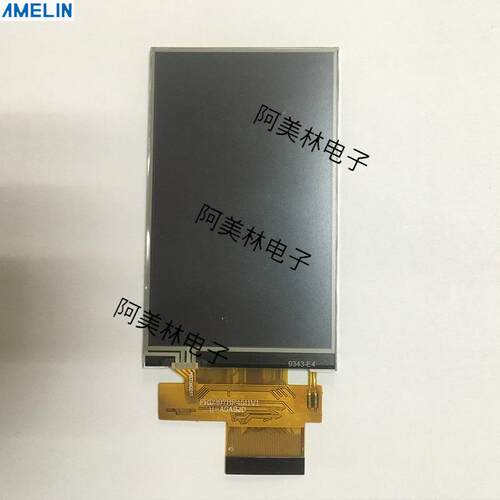 4寸 LCD电阻触摸屏 IPS液晶显示屏 480*800分辨率 RGB接口触摸屏