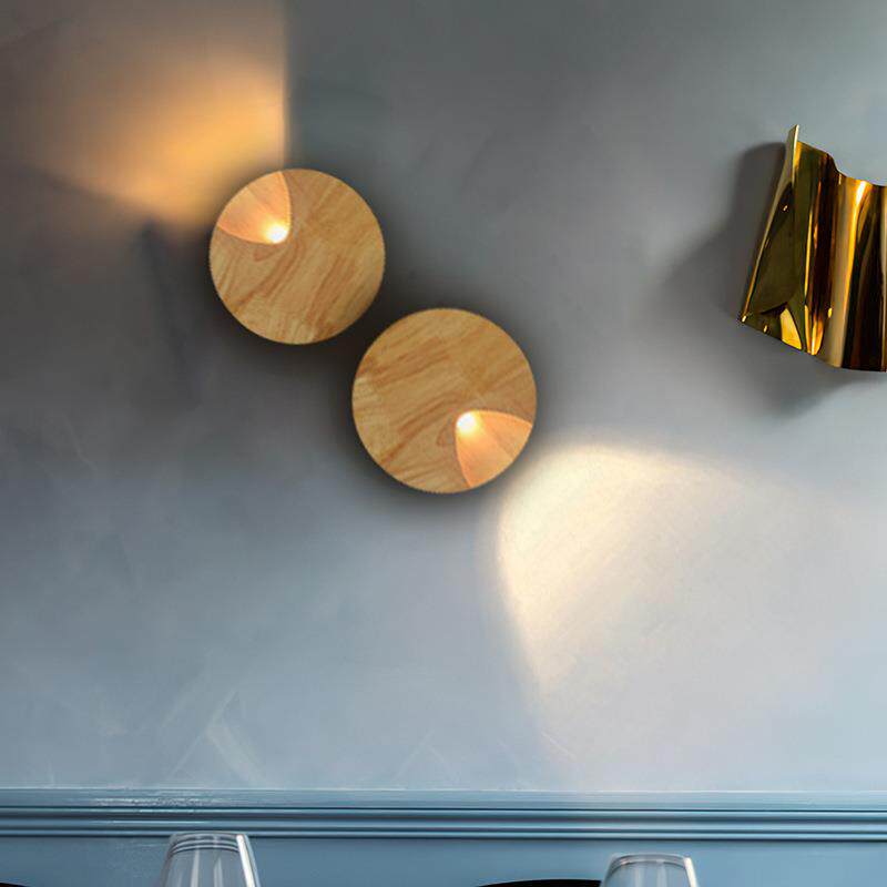 床头灯卧室壁灯一对日式客厅沙发背景墙氛围灯楼梯走廊过道装饰灯