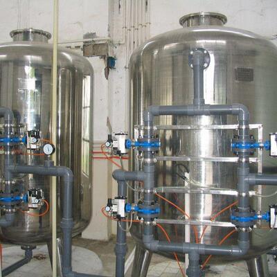 氟超标生活饮用水除氟用碳钢罐体80吨/小时除氟设备