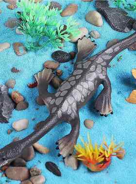三叠纪远龙古恐龙玩具儿仿史前海米安奇洋真生物幻蛇颈龙造景童实