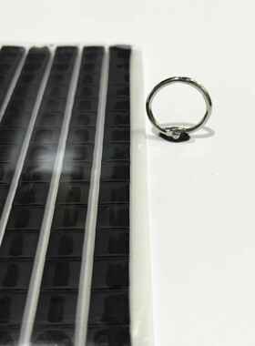 国产黑粘胶 强力双面胶 黑色粘土胶黏 21粒60g/卡 3kg粘力黑丁胶