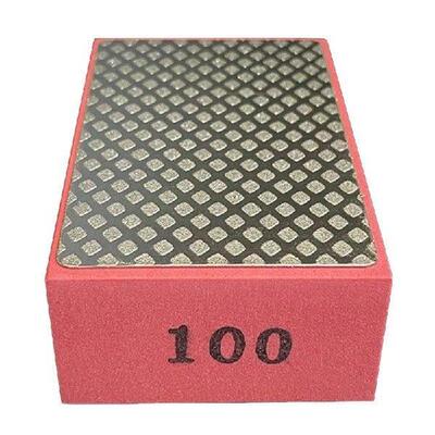 Portable Diamond Hand Polishing Pad 90x55mm/3.54x2.17