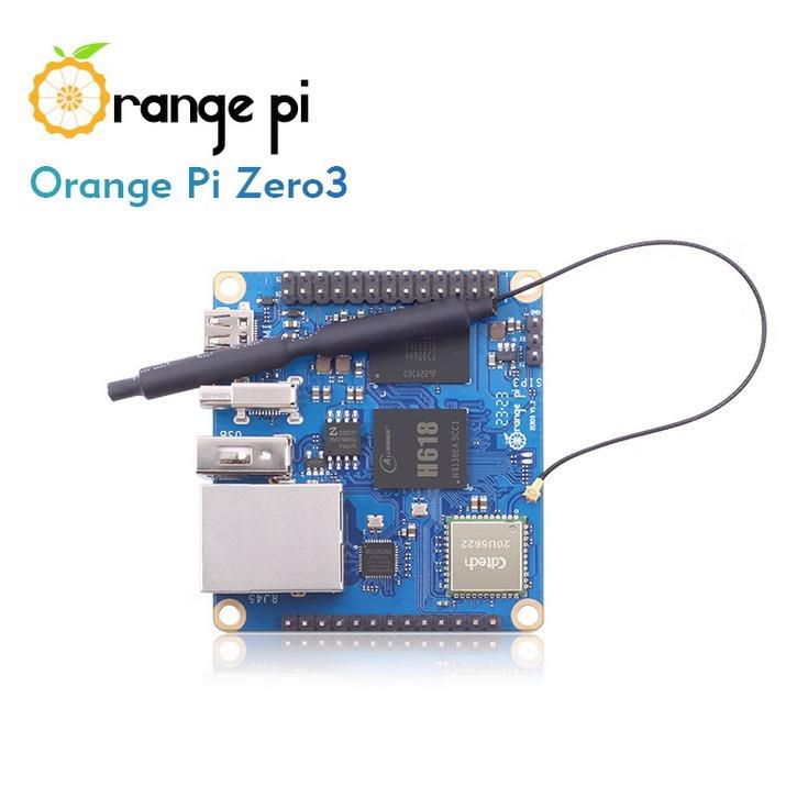 香橙派 OrangePi Zero3全志H618芯片 高性能四核Gortex-A53 CPU图片