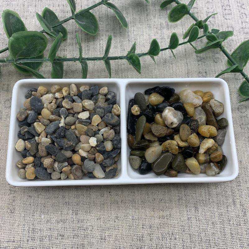 溪流石小石头鱼缸造景花盆装饰鹅软石铺路过滤水草溪流石