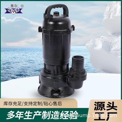 WQD小型潜水排污泵 系列抽水浇灌排水泵抽水泵鱼塘养殖家用污水泵