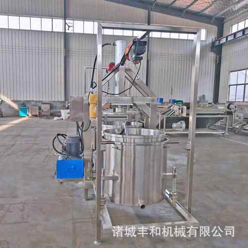 不锈钢酱泡菜脱水压榨机 梅干菜压榨机 液压式脱水收汁压榨设备