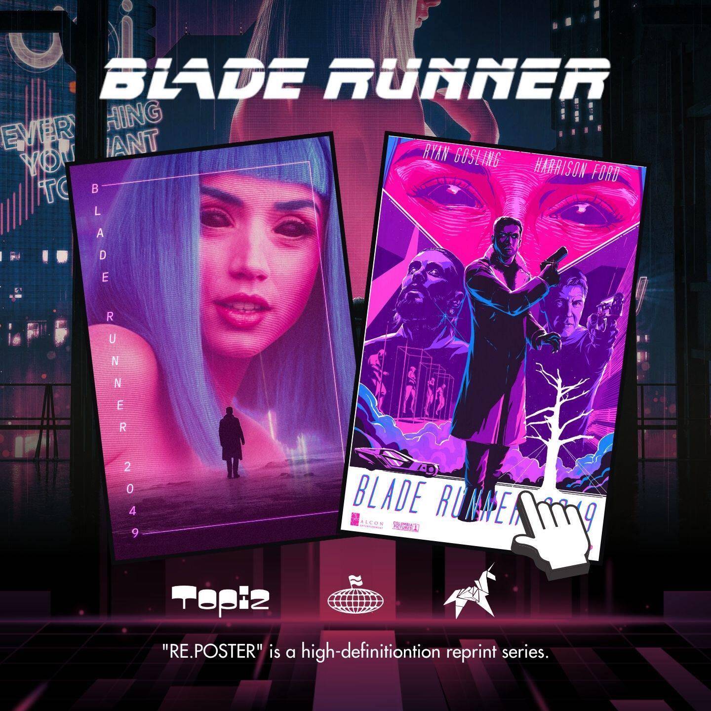 Blade Runner银翼杀手2049异形科幻电影海报装饰画有框家装收藏级