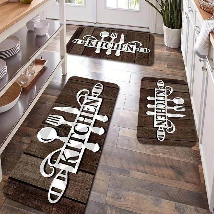 Fashion Simple Nordic Style Kitchen Mat Floor Carpet House H