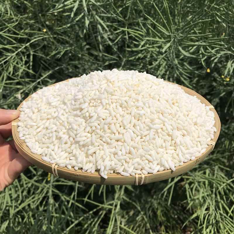 炒米湖北天门传统农家手工土特产沙炒糯米阴米花擂茶油茶米泡散装