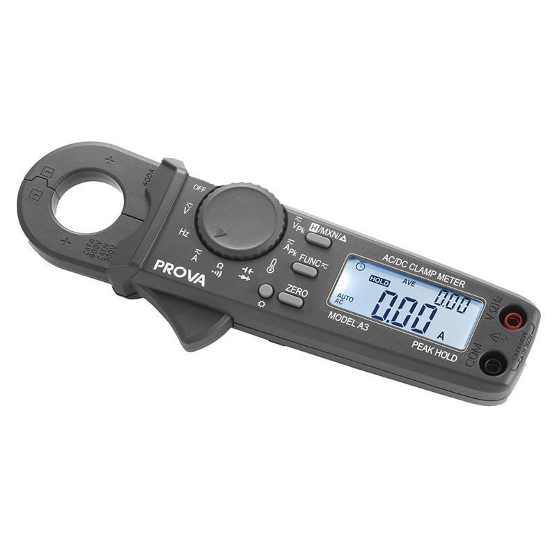 泰仕PROVA-A1/A3数字钳形型表高精度10ma电流表交直流rms万用