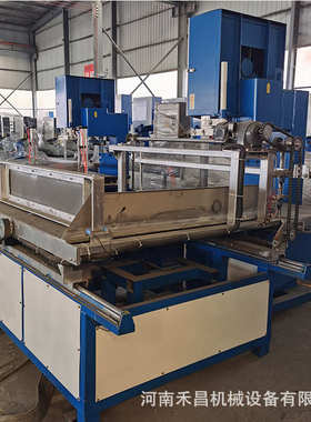 高速黄纸裁切机平刀切纸机器全自动烧纸带锯切割机