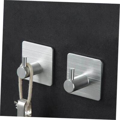 Self Adhesive Home Kitchen Wall Door Hook Key Holder Towel C