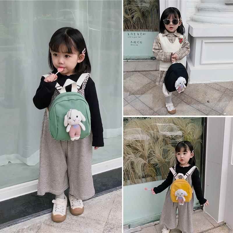儿童婴幼儿迷你小背包潮流新款可爱卡通小书包男孩女孩帆布双肩包