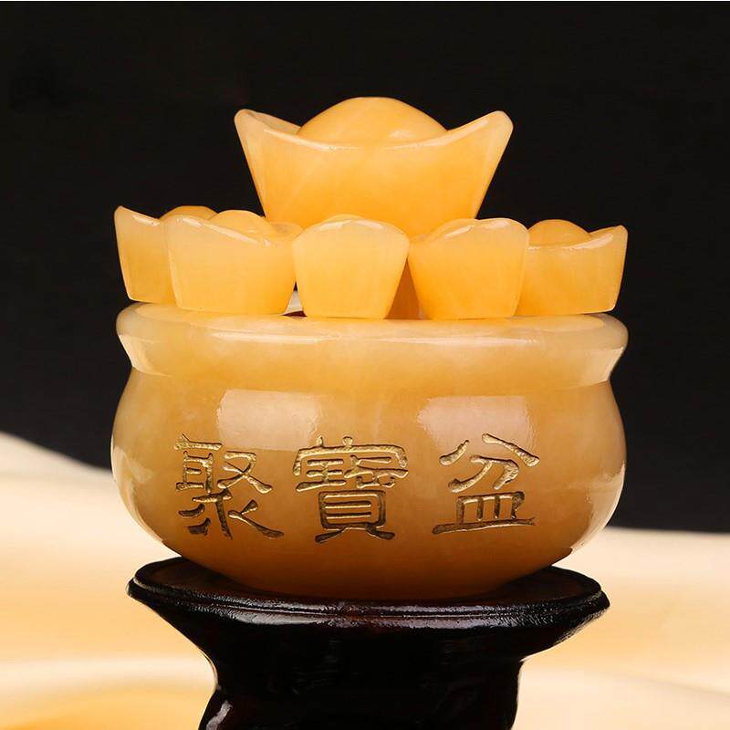 龙龟阵长寿龟天然米黄玉手工雕刻摆件工厂直销玉器精工传家