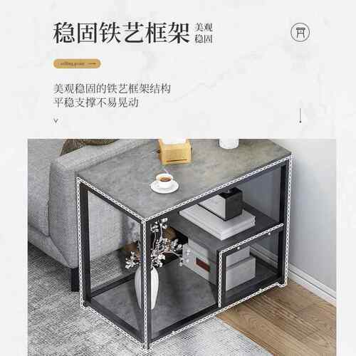 沙发边几家用客cj0024现小茶几简代约小桌子轻奢可移厅动迷你阳台