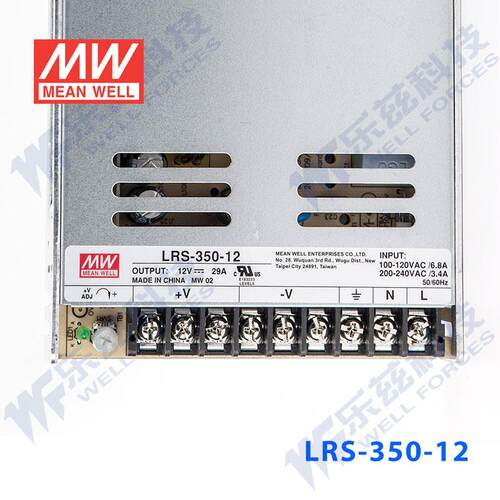 新款明纬12WV电源50 LRS品-3530-12 直流开 关稳压220V转12VDC台