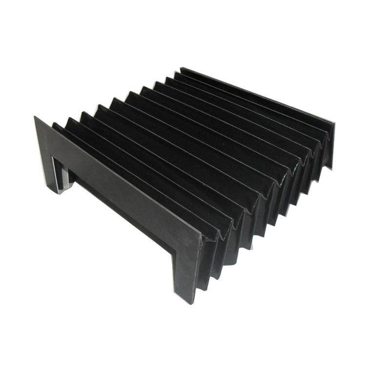 机床导轨风琴防护罩磨床伸缩式皮老虎防尘罩一字型防水防尘风琴罩