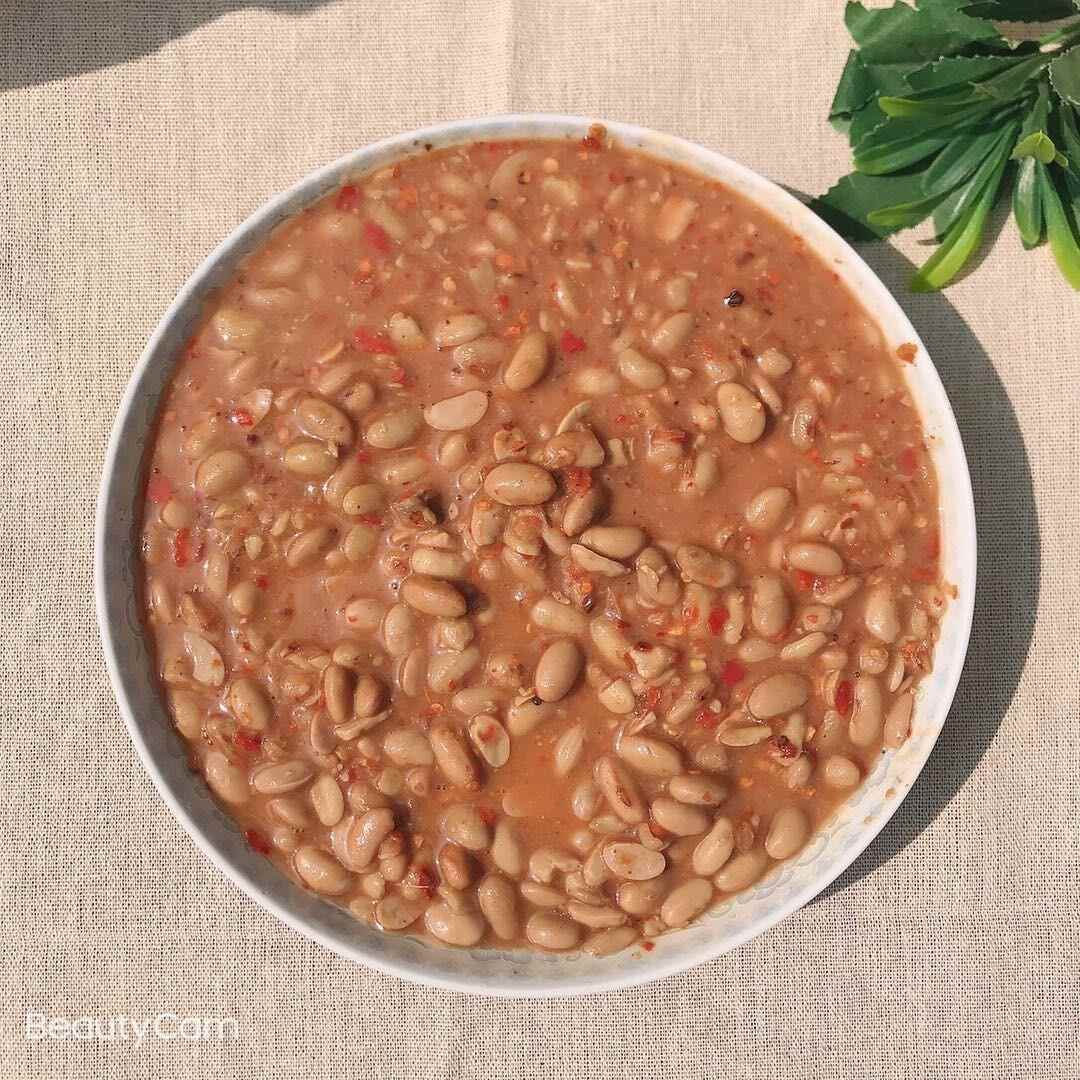 。凤阳农家纯手工臭酱豆子香辣草唔酱豆臭盐豆子特产小岗村安徽50