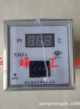 浙江浦东仪表中浦XMTA-2001数显温控仪K/E型0-399度