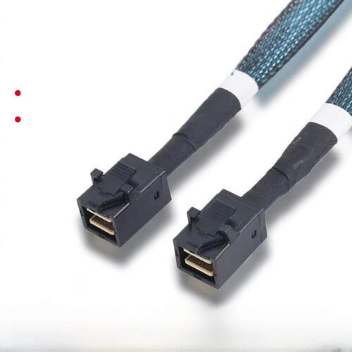 超级连接Sff8643数据线Minashd阵列卡12g服务器主板背板连接1m新