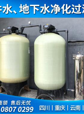 净水设备山泉水地下水井水过滤器酒店民宿净水处理净水过滤设备