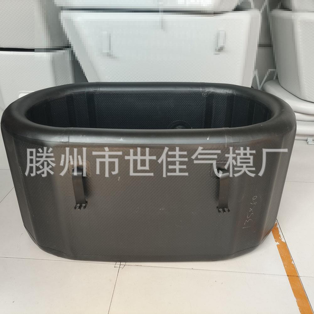 充气浴桶冰冷疗浴缸折叠a类拉丝桶厂家可折叠按摩
