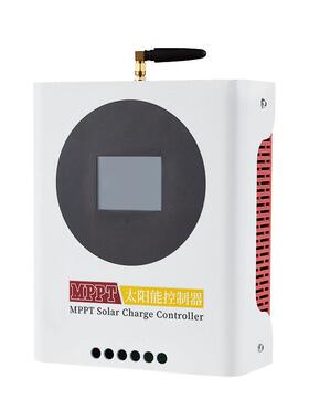 厂家直销MPPT太阳能控制器60A光伏太阳能板充电器RS485远程智能