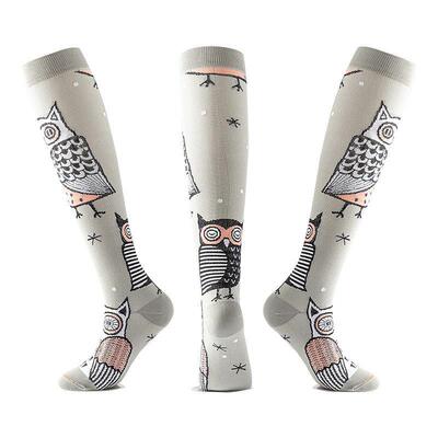 Multi-color Compression Socks Long Golfs Tube Socks Women Me