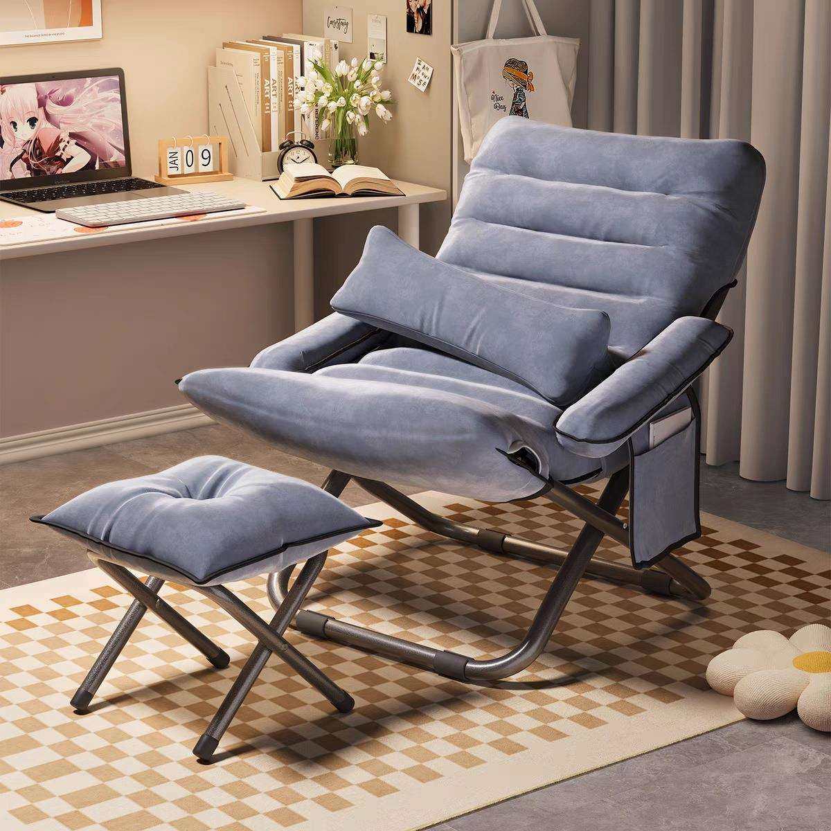 折叠懒人沙发椅学生宿舍寝室懒人椅午休躺椅家用舒适靠背椅子,农用物资,其他肥料,淘宝优惠券,粉丝福利购,淘宝优惠卷