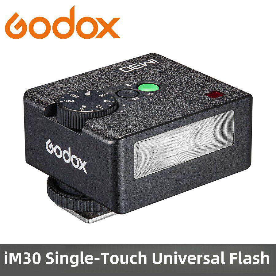 Godox Im30通用端口相机翻盖口袋裤迷你轻便便携式相机闪光灯