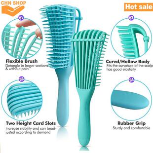 Massage Detangler comb Scalp Hair Brush Detangling
