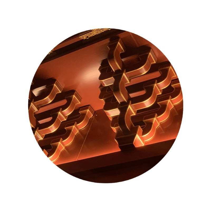 厂家直销铝构件斗拱景区建构楼台连廊斗拱古建建筑装饰仿古斗拱