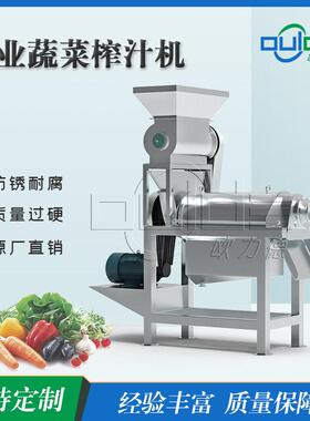 供应工业蔬菜榨汁机304不锈钢果蔬破碎榨汁生姜青菜猕猴桃取汁