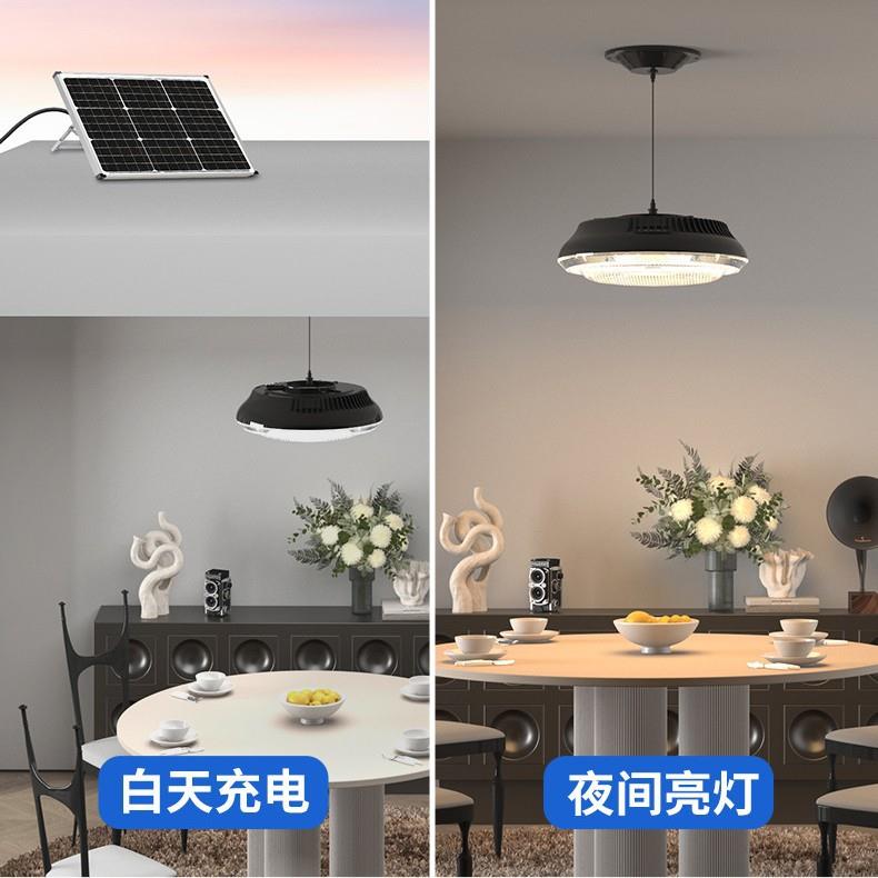 太阳能吊灯室内客厅照明灯跨境户外阳台过道走廊吸顶灯灯饰超亮