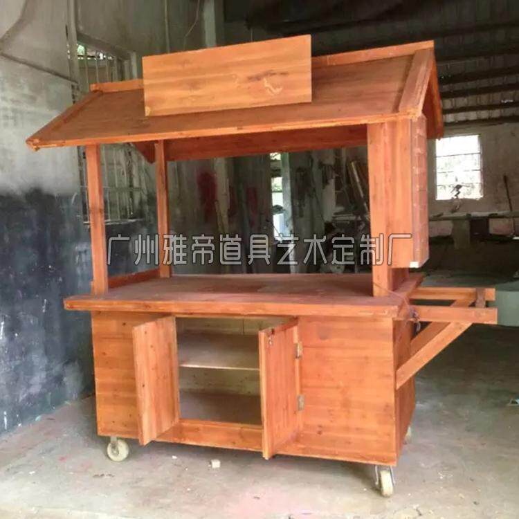春节新年活动商场广场景区售货车原木展会可移动摊位车小买车餐车