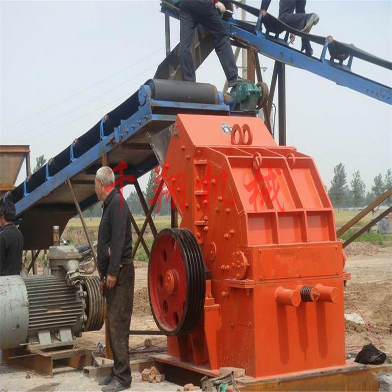磁黄菱铁矿强力巨口重型环锤式破碎机 建筑混凝土路面石料打砂机