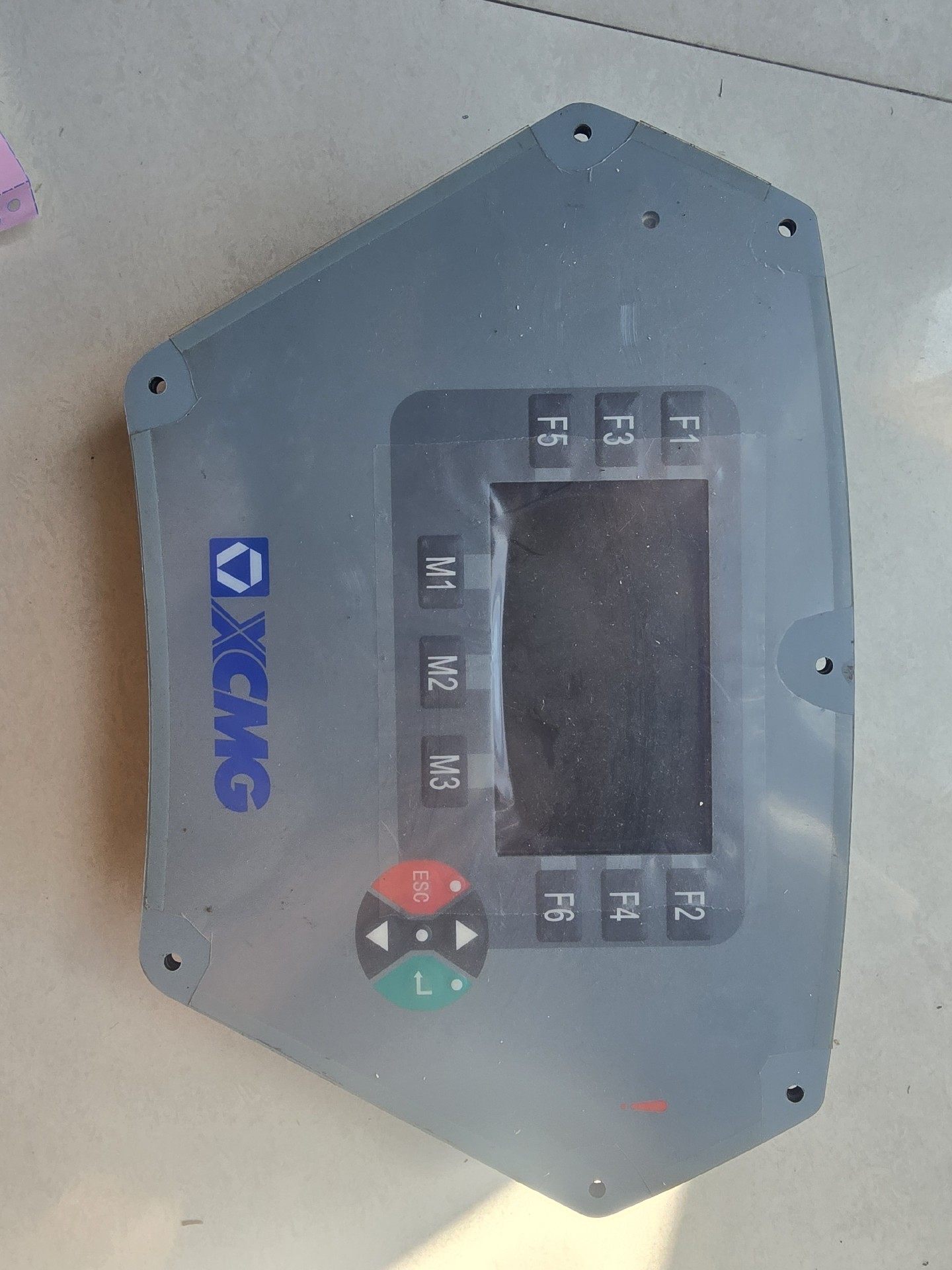 徐工摊铺机显示器。