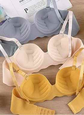 Sexy Bras Push Up Seamless Underwear Women Solid Color Wirel