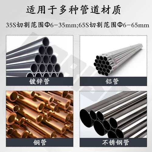 RIDGID里奇手动割管器不锈钢管铜管切割工具35S/65S便携式切管器