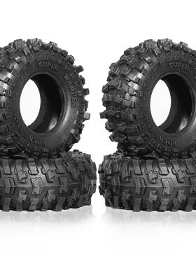 RS红蜘蛛1/24攀爬胎1.0寸 Axial SCX24 90081 TRX-4M非洲狮