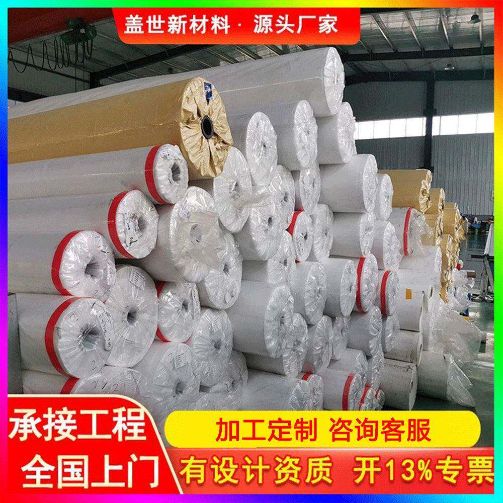 山东厂家直销PVC膜布PVDF膜布彩色膜结构布承接社区停车棚工程