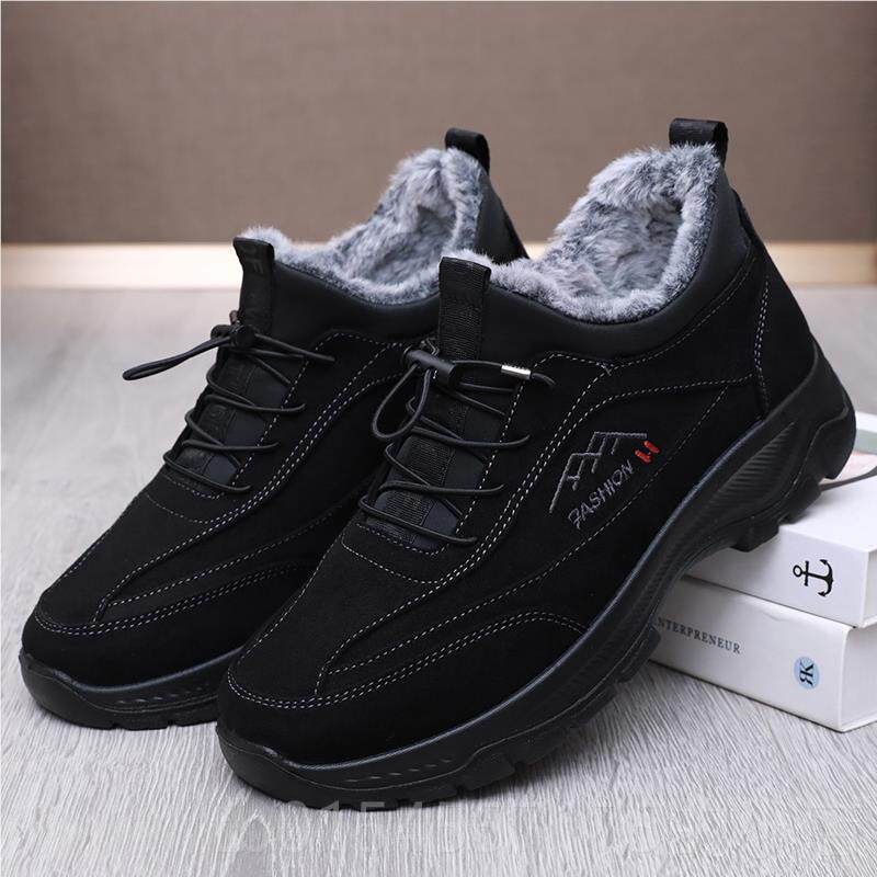 正品季新款加男鞋加北厚保暖老京棉鞋男绒爸爸鞋厚冬底防滑高帮工,流行男鞋,高帮鞋,淘宝优惠券,粉丝福利购,淘宝优惠卷