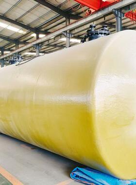 40立方加油站柴油罐 飞机场航空煤油罐 卧式sf双层油罐地埋汽油罐