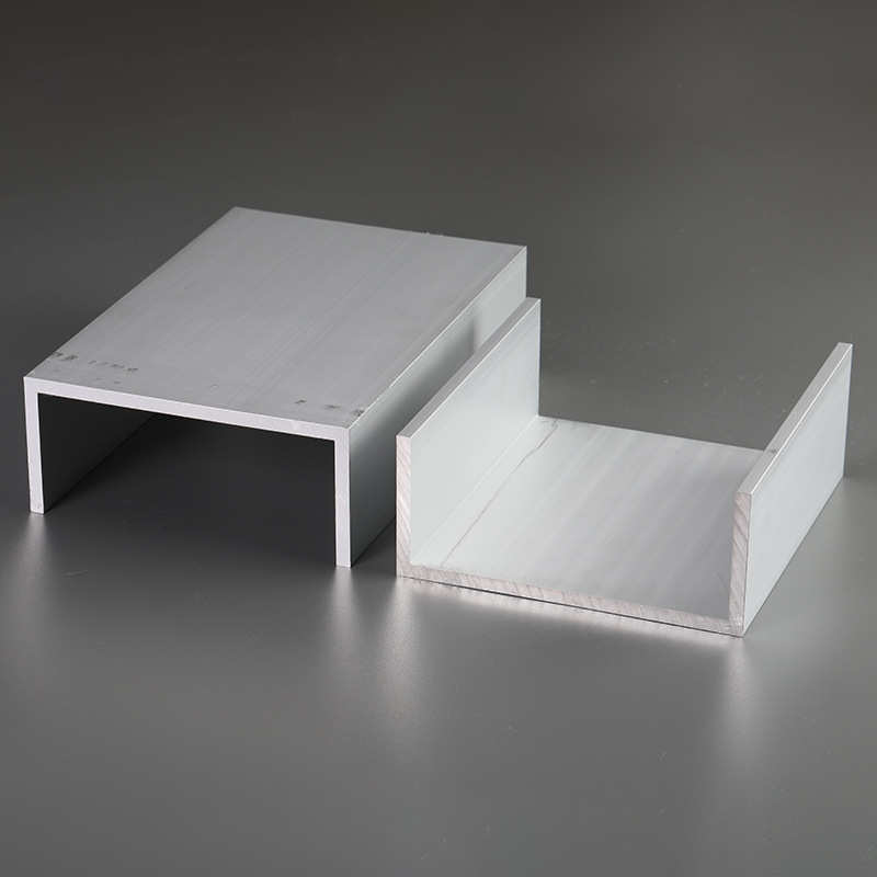 U型槽铝140*60*6氧化槽铝内径128mm工业铝槽铝导轨滑轨型材批发